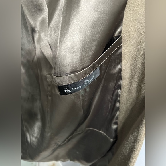 Wool Cashmere blend over coat long coat - Picture 4 of 6